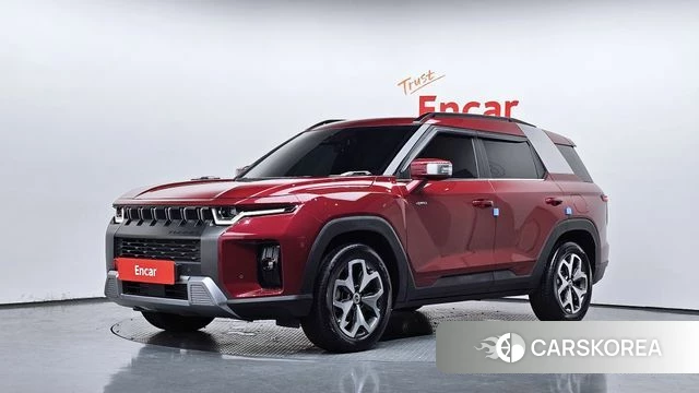 Ssangyong Torres 2023 Красный из Кореи