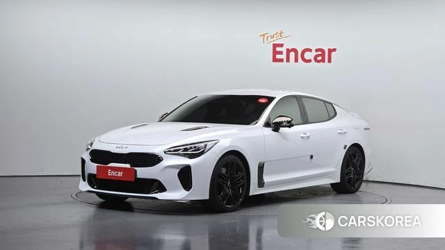 Kia Stinger Meister 2022 Белый из Кореи