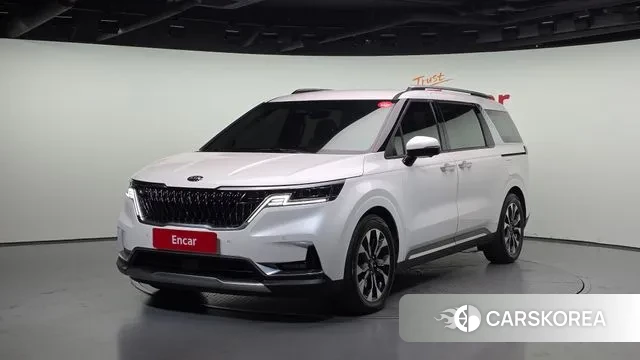 Kia Carnival 4th generation 2021 Белый из Кореи