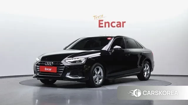 Audi A4 (B9) 2021 Черный из Кореи