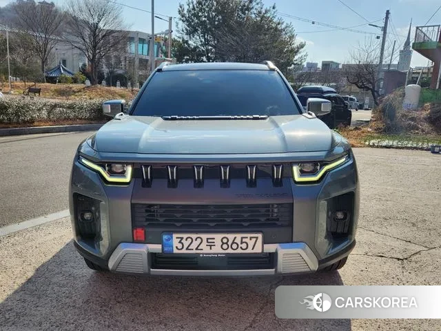 Ssangyong Torres 2023 Светло-зеленый из Кореи