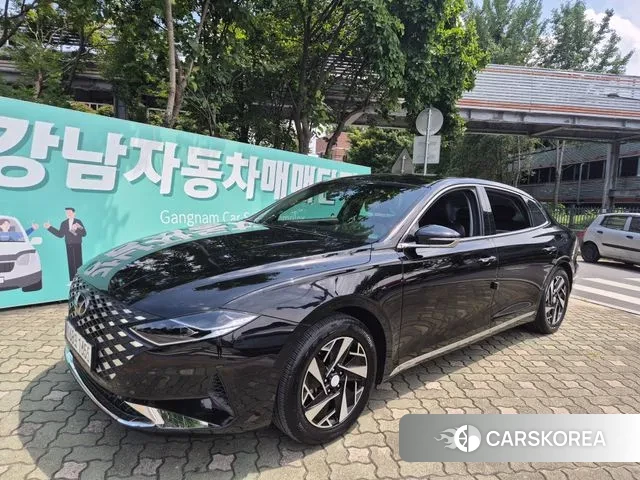 Hyundai The New Grandeur IG Hybrid 2021 Черный из Кореи