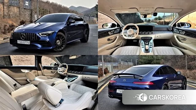 Mercedes-Benz AMG GT 2019 Синий из Кореи