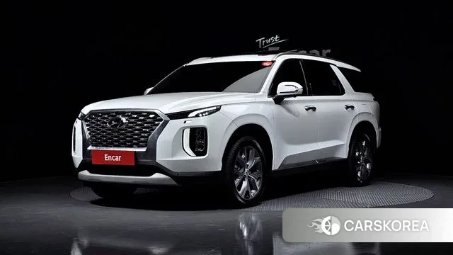 Hyundai Palisade 2021 Белый из Кореи