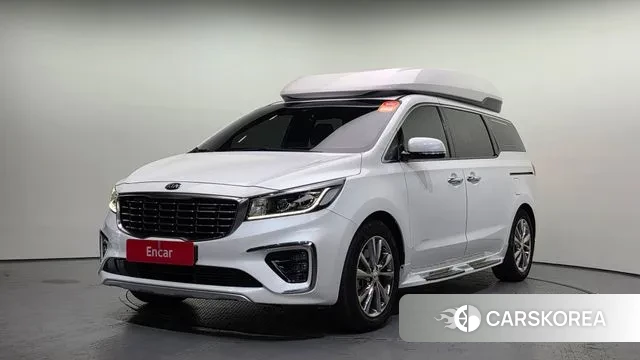 Kia The New Carnival 2019 Белый из Кореи
