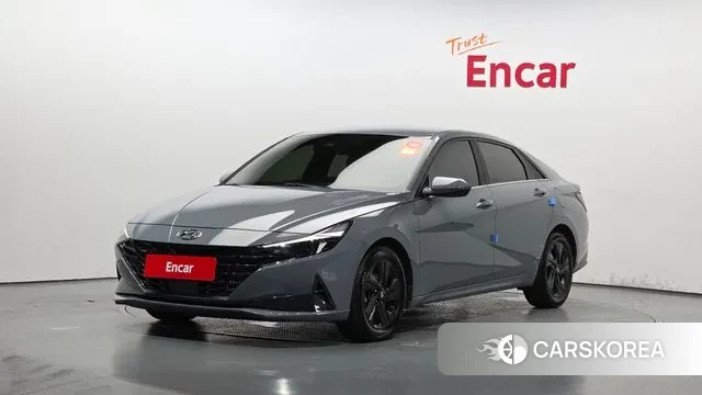 Hyundai Avante Hybrid (CN7) 2020 Серый из Кореи