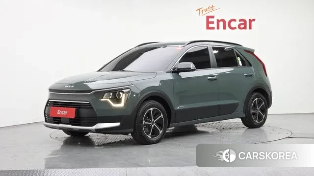 Kia Di Ol Nu Niro 2022 Синий нефрит из Кореи
