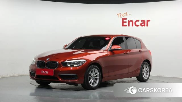 BMW 1 Series (F20) 2019 Оранжевый из Кореи