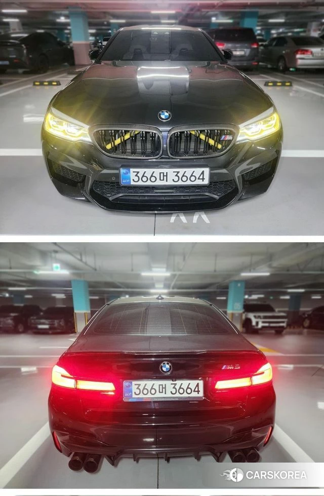 BMW M5 (F90) 2019 Черный из Кореи