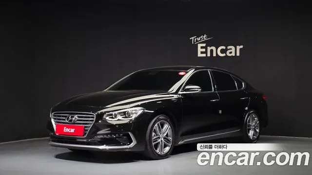 Hyundai Grandeur IG 2018 Черный из Кореи
