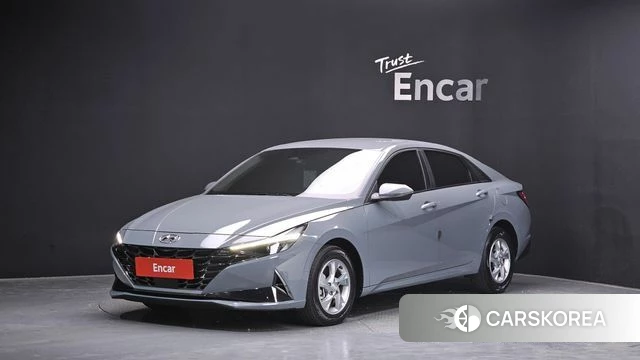 Hyundai Avante (CN7) 2021 Серый из Кореи