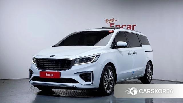Kia The New Carnival 2019 Белый из Кореи