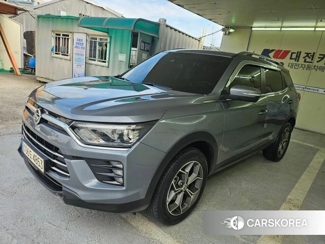 Ssangyong Beautiful Korando 2021 Серый из Кореи
