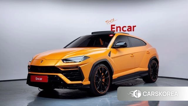 Lamborghini Urus 2022 Оранжевый из Кореи