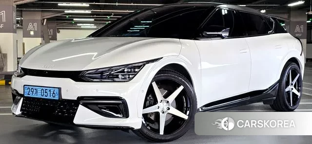 Kia EV6 2022 Белый из Кореи