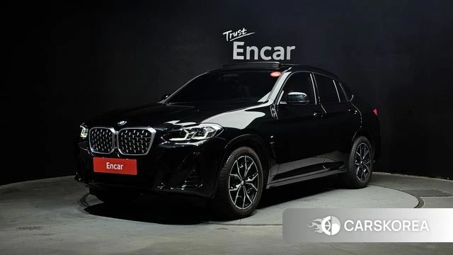 BMW X4 (G02) 2024 Черный из Кореи