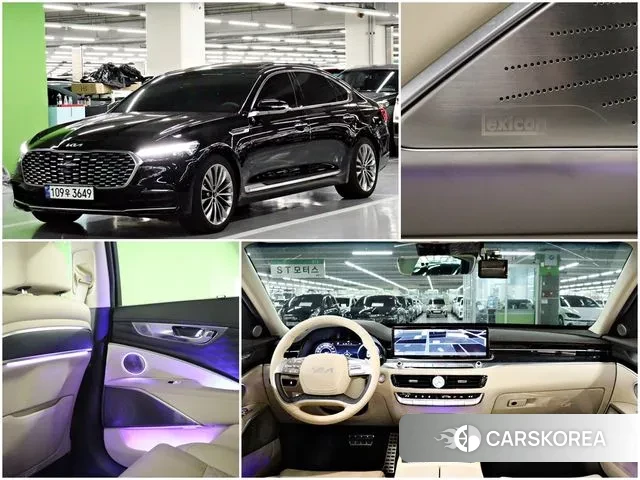 Kia The New K9 2nd generation 2023 Черный из Кореи