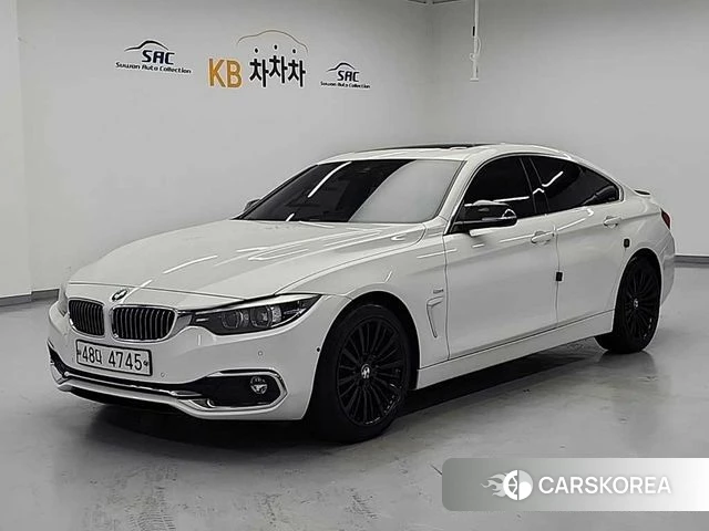 BMW 4 Series (F32) 2018 Белый из Кореи