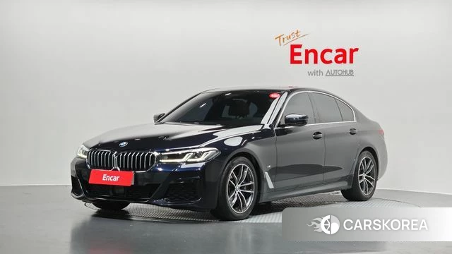 BMW 5 Series (G30) 2023 Черный из Кореи