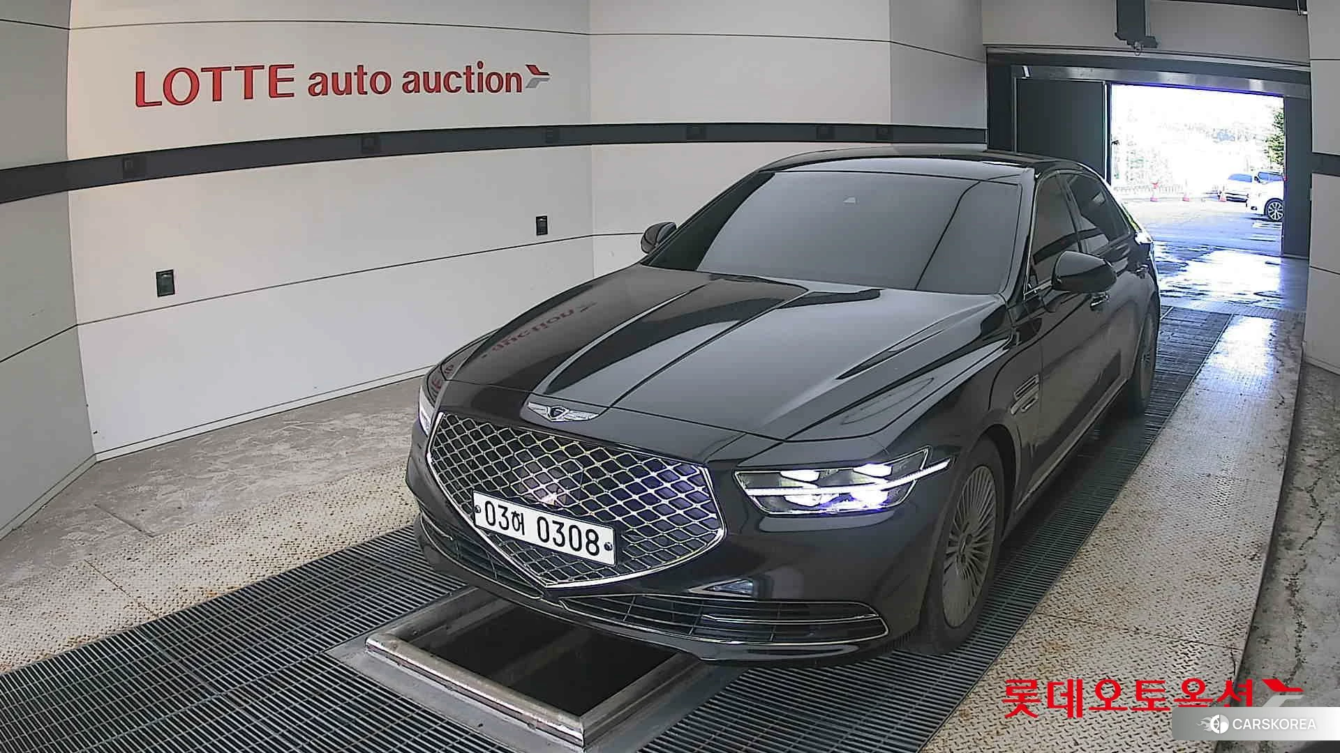 Hyundai G90 2019 Titanium Black из Кореи