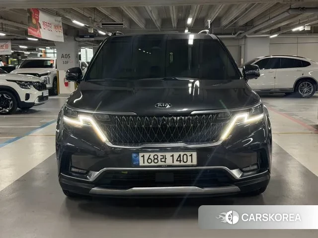 Kia Carnival 4th generation 2021 Серый из Кореи