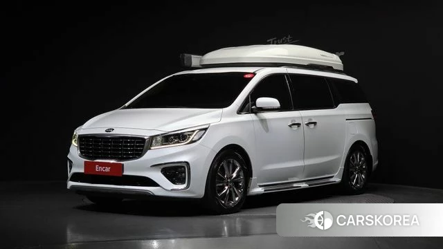 Kia The New Carnival 2019 Белый из Кореи