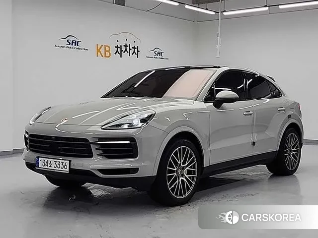 Porsche Cayenne (PO536) 2023 Серебристо-серый из Кореи