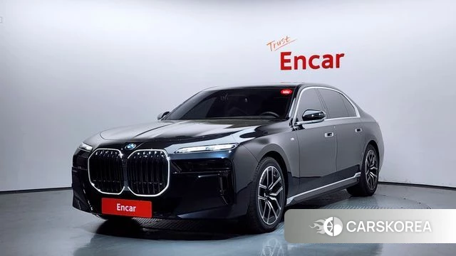 BMW 7 Series (G70) 2025 Черный из Кореи