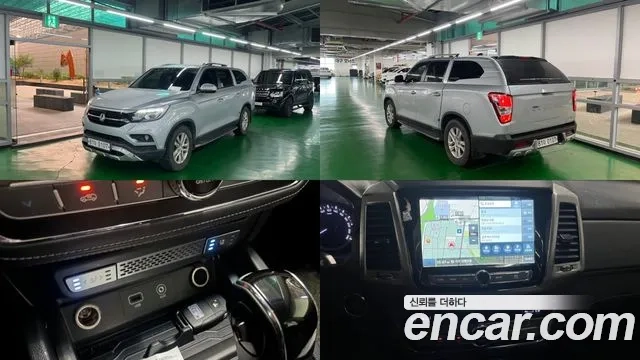 Ssangyong Rexton Sports 2018 Серебряный из Кореи