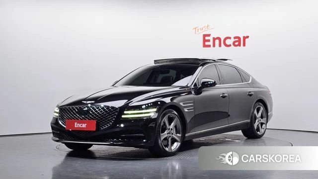 Genesis G80 (RG3) 2021 Черный из Кореи