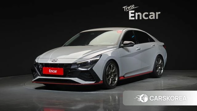 Hyundai Avante (CN7) 2022 Серебряный из Кореи