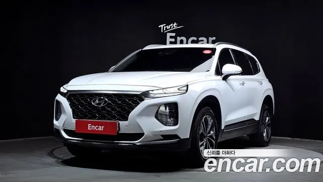 Hyundai Santa Fe TM 2018 Белый из Кореи