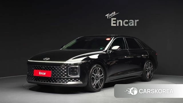 Hyundai Grandeur Hybrid (GN7) 2023 Черный из Кореи