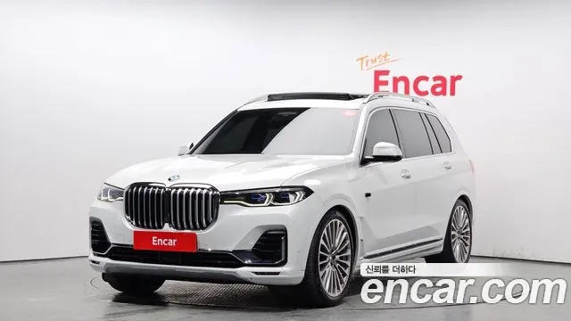 BMW X7 (G07) 2020 Белый из Кореи
