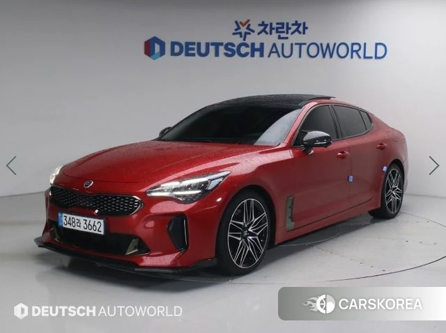 Kia Stinger Meister 2020 Красный из Кореи