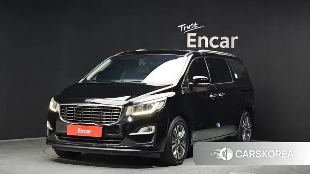 Kia The New Carnival 2019 Черный из Кореи