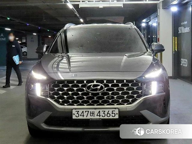Hyundai The New Santa Fe 2022 Серый из Кореи