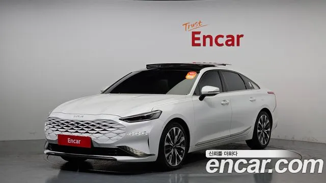 Kia K8 2023 Белый из Кореи