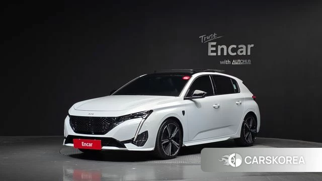 Peugeot 308 Third generation 2023 Белый из Кореи