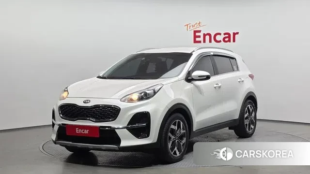 Kia Sportage The Bold 2021 Белый из Кореи