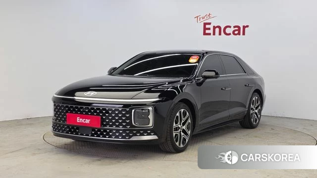 Hyundai Grandeur (GN7) 2023 Черный из Кореи