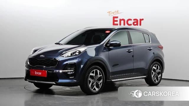 Kia Sportage The Bold 2021 Синий из Кореи