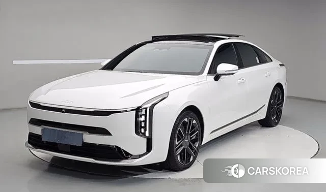 Kia The New K8 Hybrid 2024 Белый из Кореи