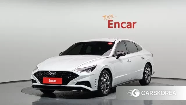 Hyundai Sonata (DN8) 2022 Белый из Кореи