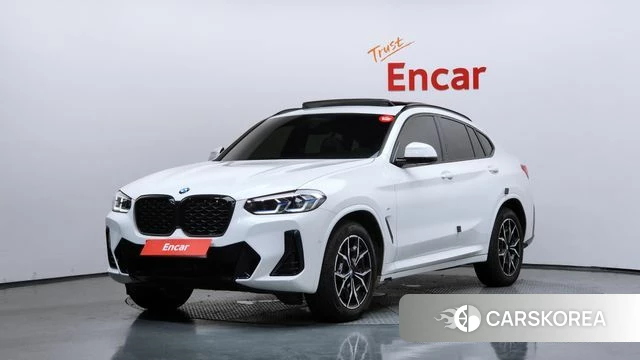BMW X4 (G02) 2022 Белый из Кореи