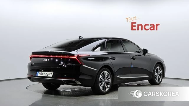 Kia K8 Hybrid 2022 Черный из Кореи