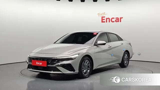 Hyundai The New Avante Hybrid (CN7) 2024 Серебристо-серый из Кореи