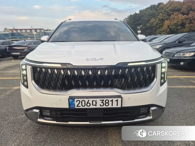Kia The New Carnival 4th Generation 2024 Белый из Кореи