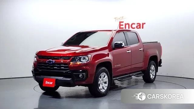 Chevrolet (GM Daewoo) Real New Colorado 2021 Красный из Кореи