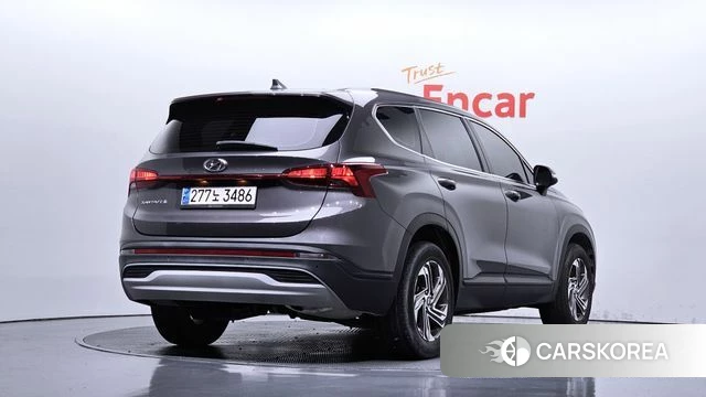 Hyundai The New Santa Fe 2022 Серый из Кореи